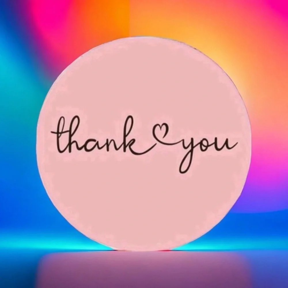 40 Thank You Stickers!